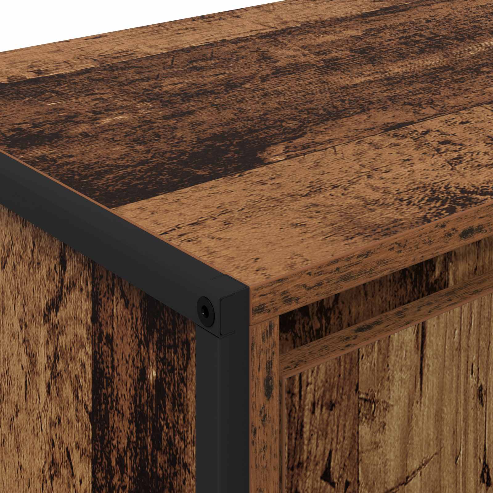 TV-skåp Gammalt trä 140 x 36 x 49,5 cm Konstruerat trä