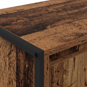 TV-skåp Gammalt trä 140 x 36 x 49,5 cm Konstruerat trä