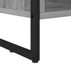 Bokskåp Grå Sonoma 99.5 x 30 x 108.5 cm Konstruerat trä