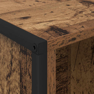 Bokskåp Gammalt trä 99.5 x 30 x 108.5 cm Konstruerat trä