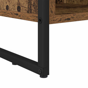 Bokskåp Gammalt trä 99.5 x 30 x 108.5 cm Konstruerat trä