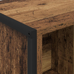 Bokskåp Gammalt trä 68 x 30 x 108.5 cm Konstruerat trä