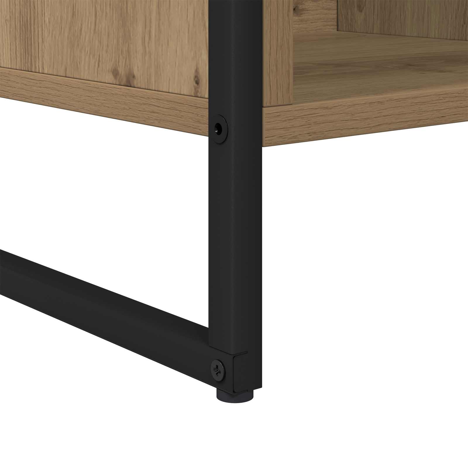 Bokskåp Artisan Ek 68 x 30 x 108.5 cm Konstruerat trä