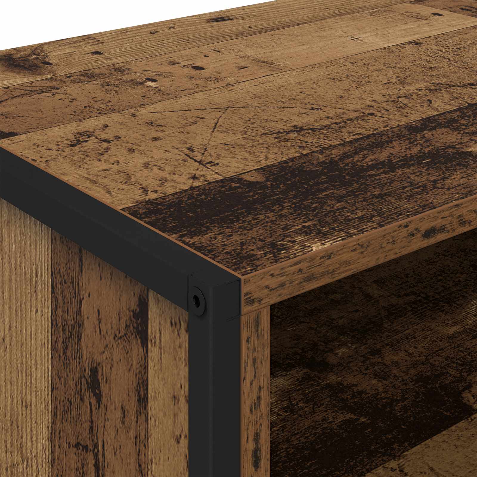 TV-skåp Gammalt trä 100 x 36.5 x 30.5 cm Konstruerat trä