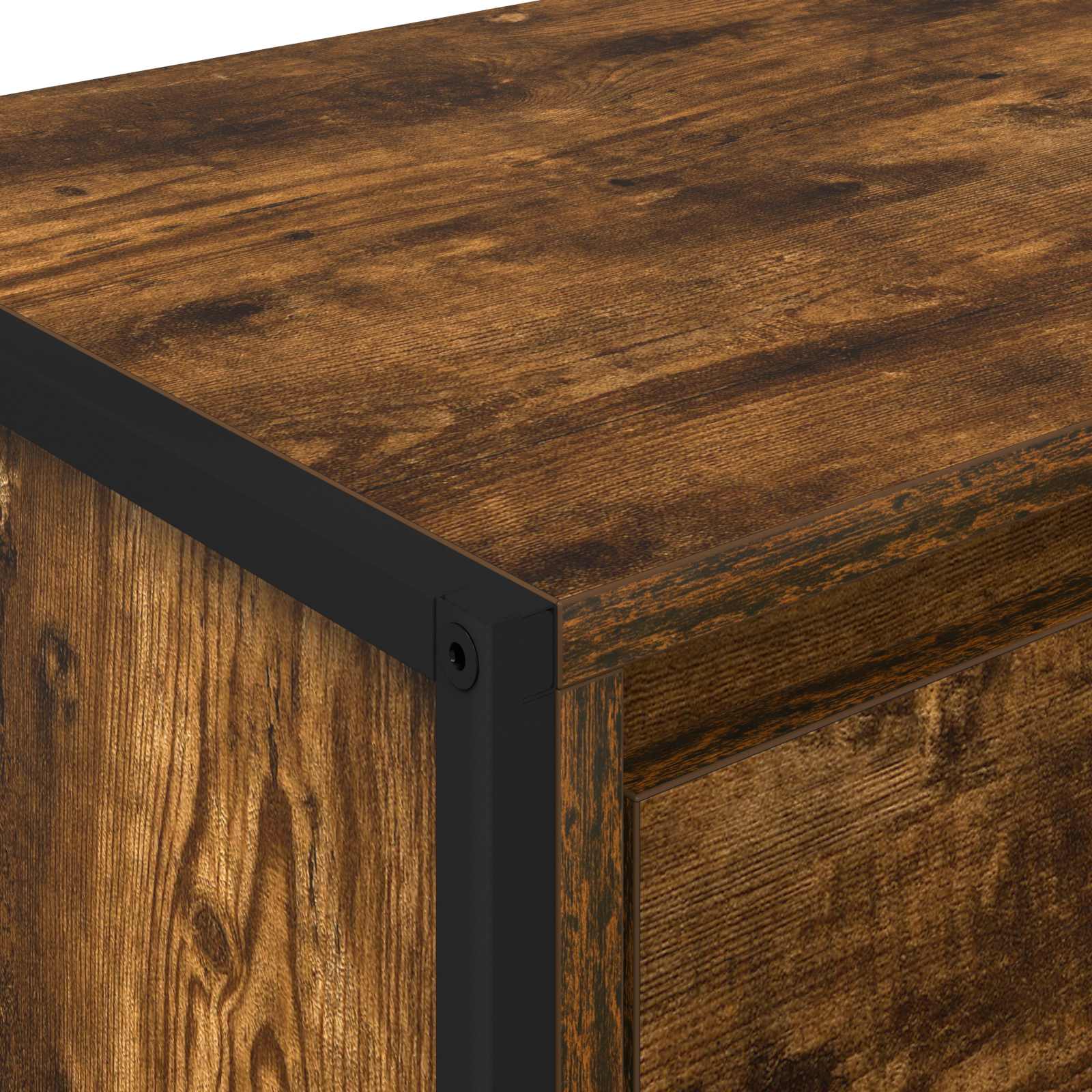 TV-skåp med låda Rökek 100 x 36 x 49.5 cm Konstruerat trä