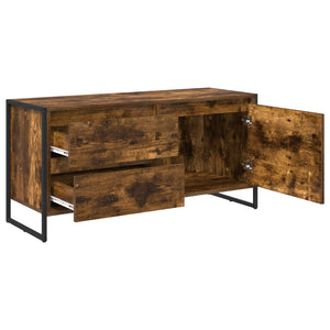 TV-skåp med låda Rökek 100 x 36 x 49.5 cm Konstruerat trä