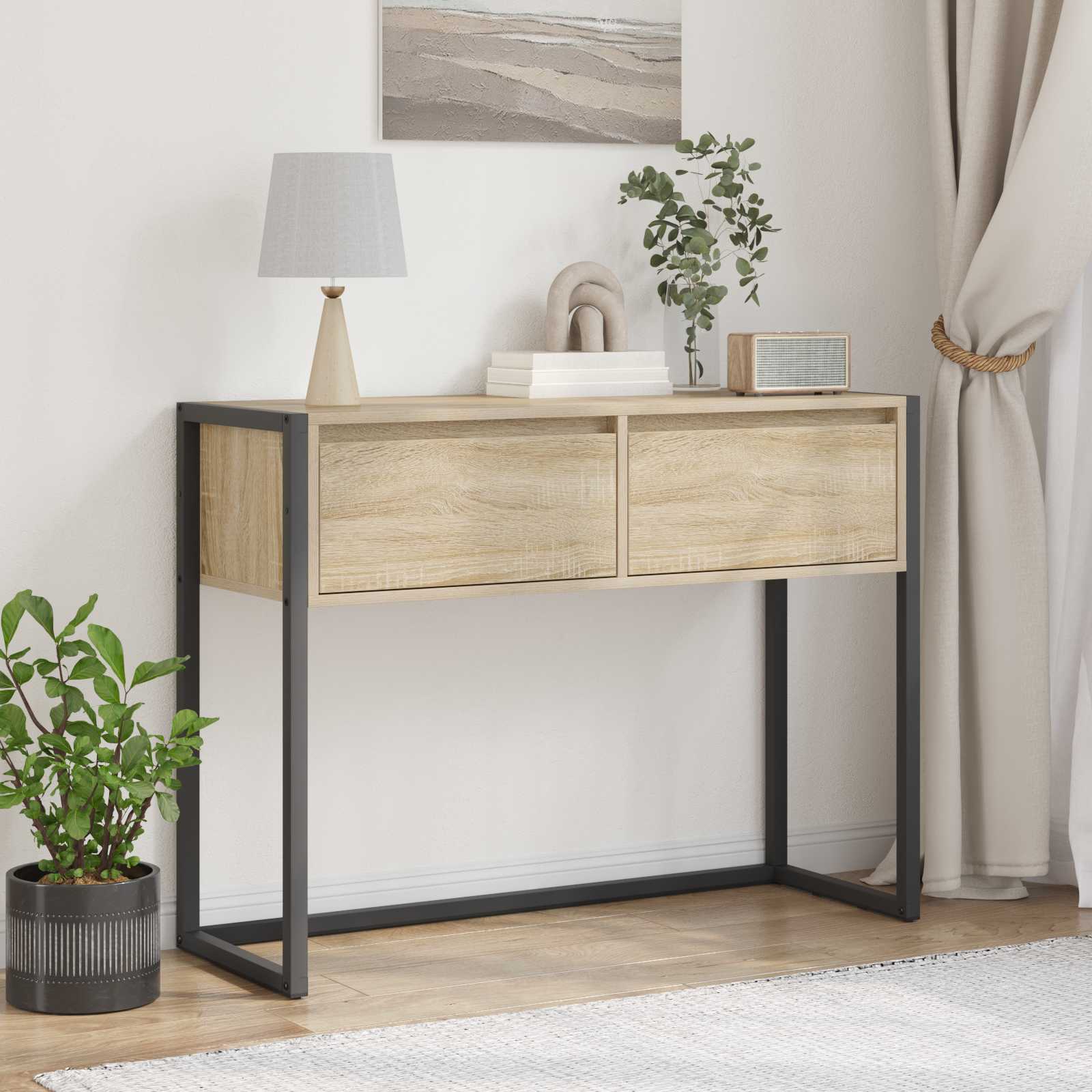 Sidobord Sonoma 100 x 36 x 75 cm Konstruerat trä