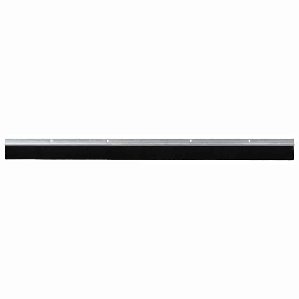 Skruvmonterade dörrborsttätningslister 12 st Silver 100 cm