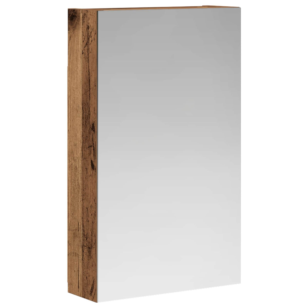 Badrumsspegelskåp Gammalt trä 30 x 10,5 x 50 cm Konstruerat trä