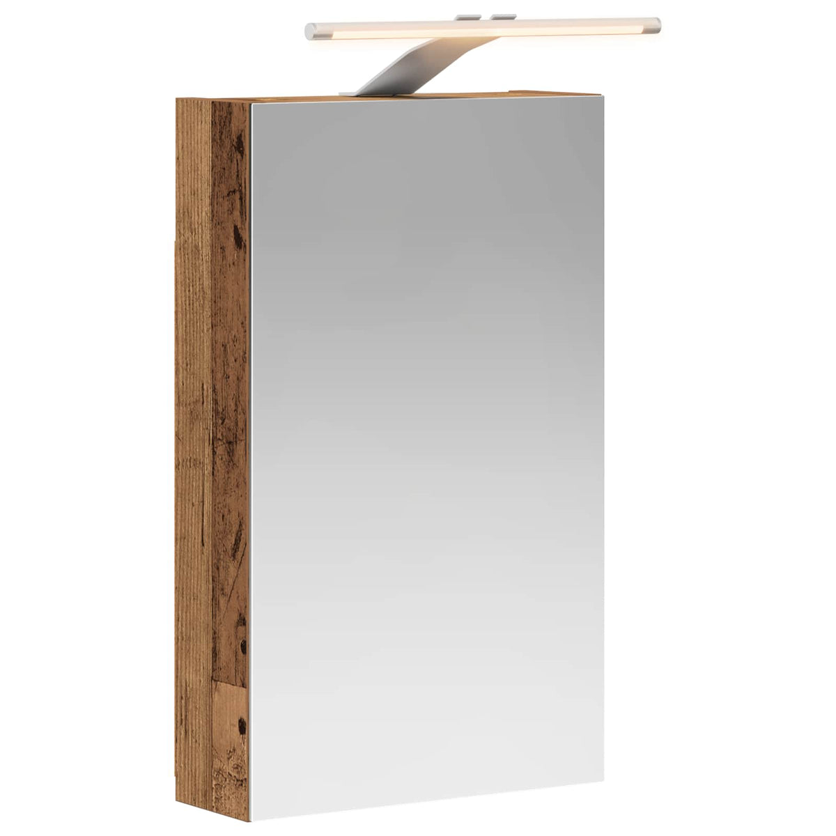 Badrumsspegelskåp Gammalt trä 30 x 10,5 x 50 cm Konstruerat trä