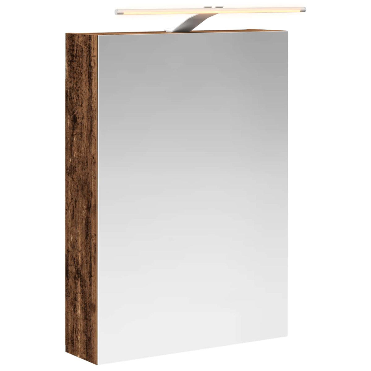 Badrumsspegelskåp Gammalt trä 50 x 14,5 x 70 cm Konstruerat trä
