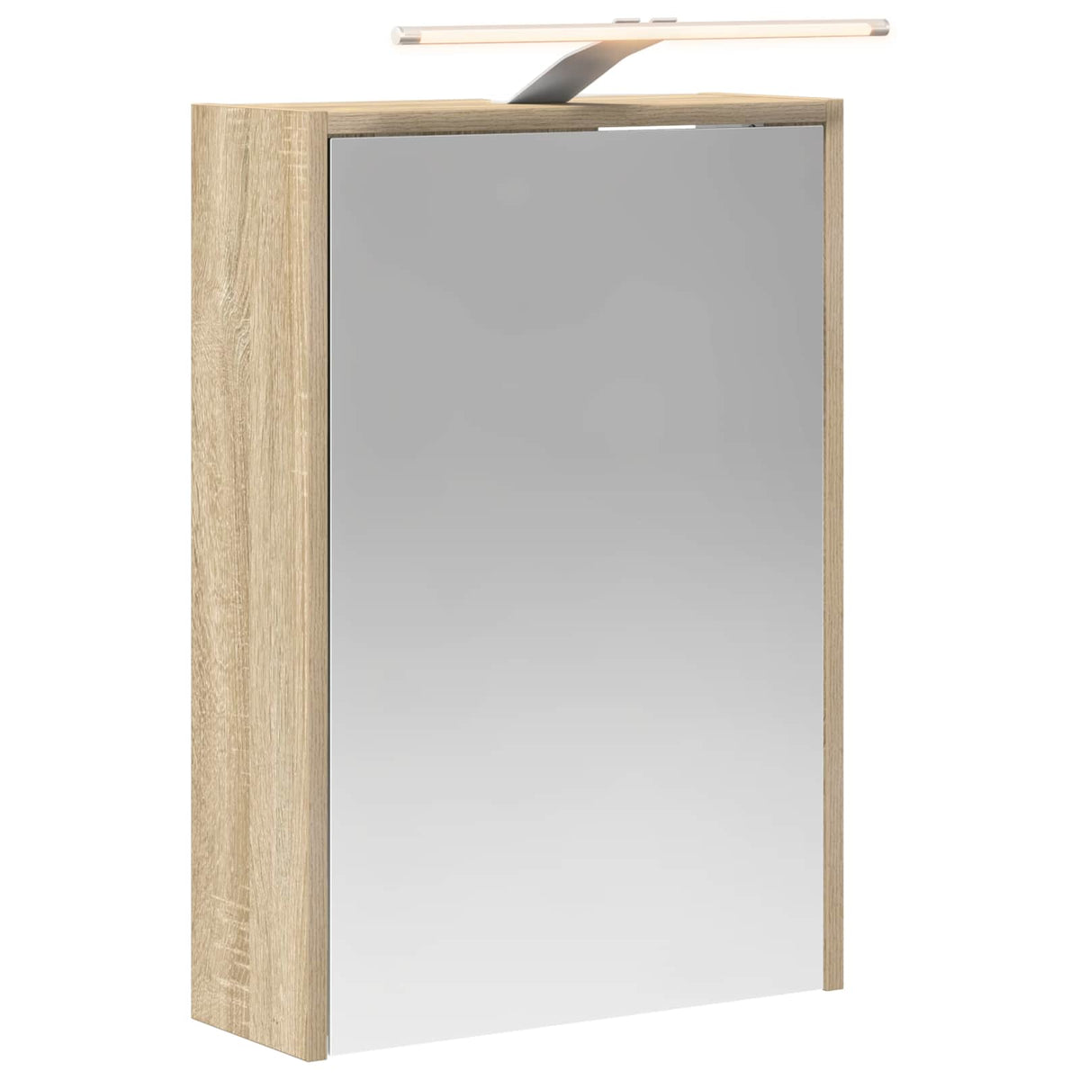 Badrumsspegelskåp Sonoma-ek 43 x 16 x 62.5 cm Konstruerat trä