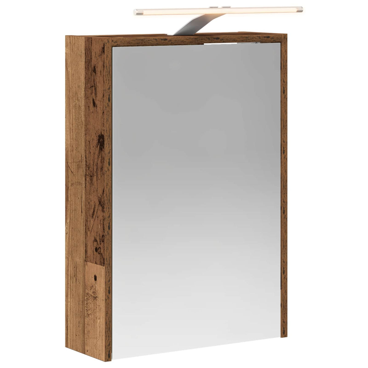 Badrumsspegelskåp Gammalt trä 43 x 16 x 62.5 cm Konstruerat trä