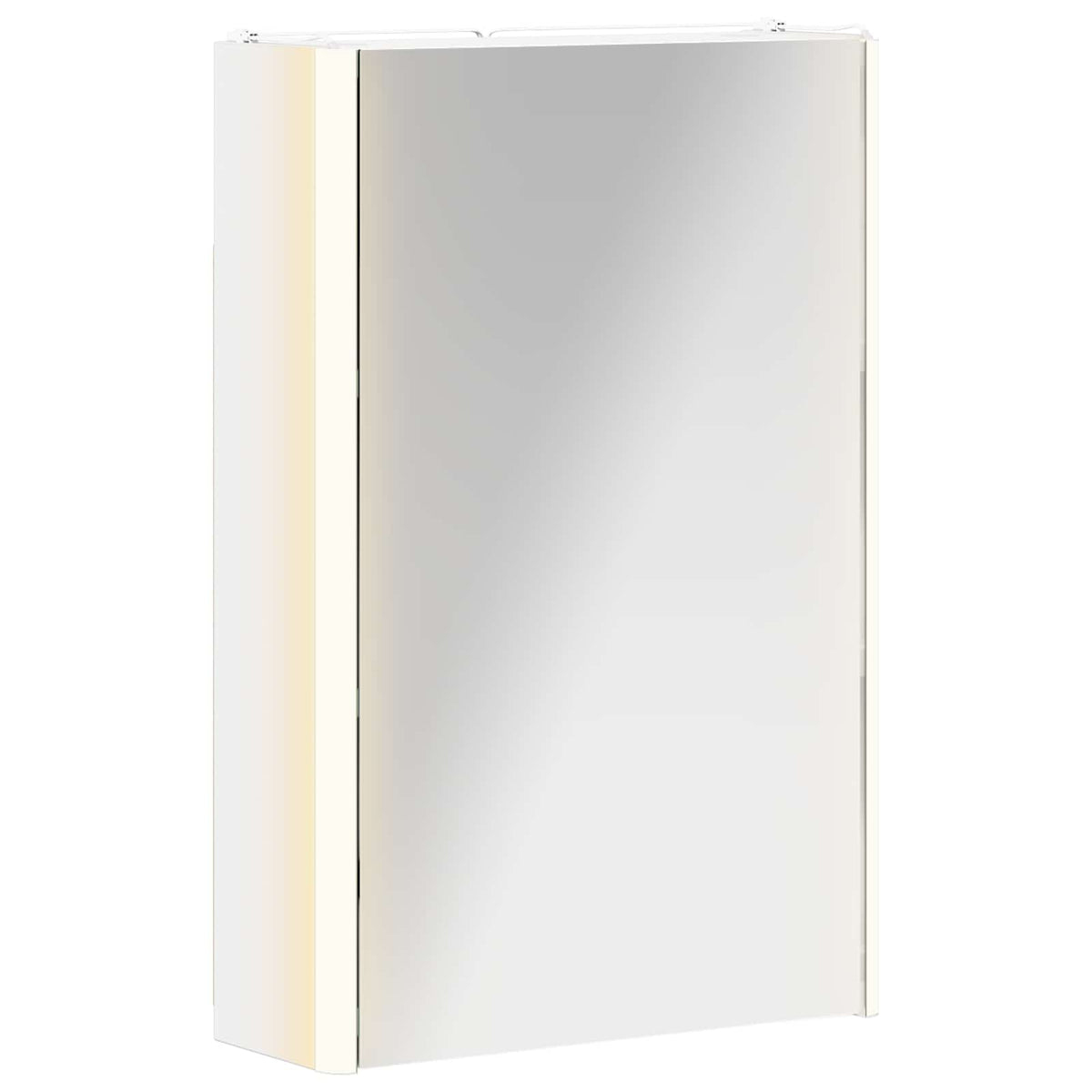 Badrumsspegelskåp Vit 33 x 11,5 x 50 cm Konstruerat trä