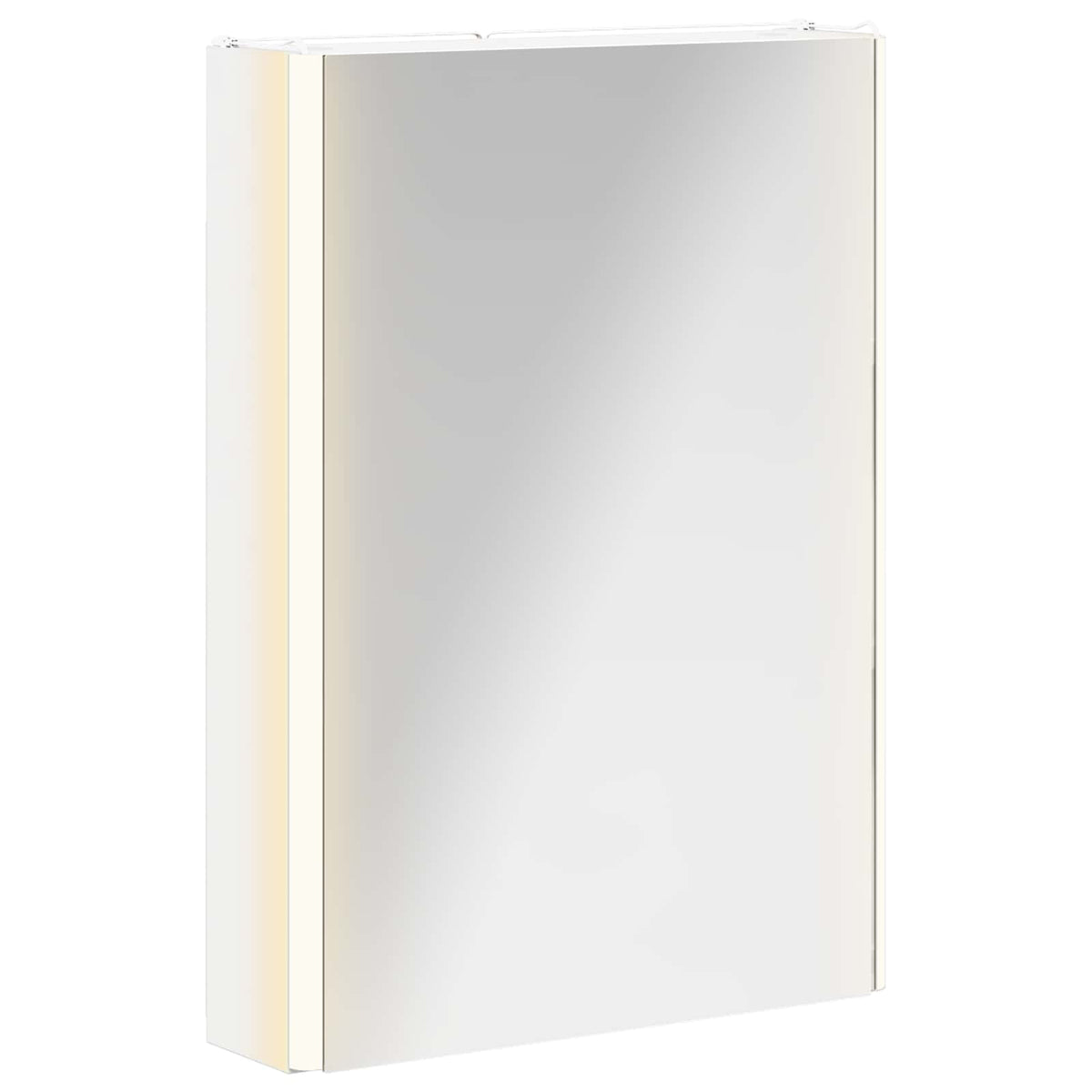 Badrumsspegelskåp Vit 43 x 11,5 x 60,5 cm Konstruerat trä