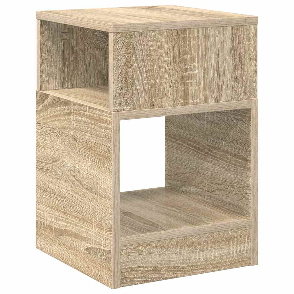 Sidobord Sonoma-ek 30,5 x 30 x 45 cm Konstruerat trä