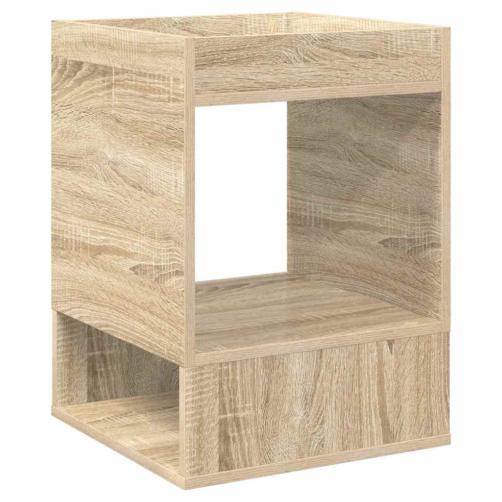 Sidobord Sonoma-ek 40 x 40 x 56 cm Konstruerat trä