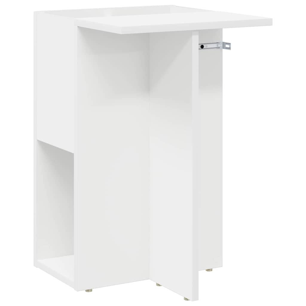 Sidobord Vit 35 x 40 x 55 cm Konstruerat trä