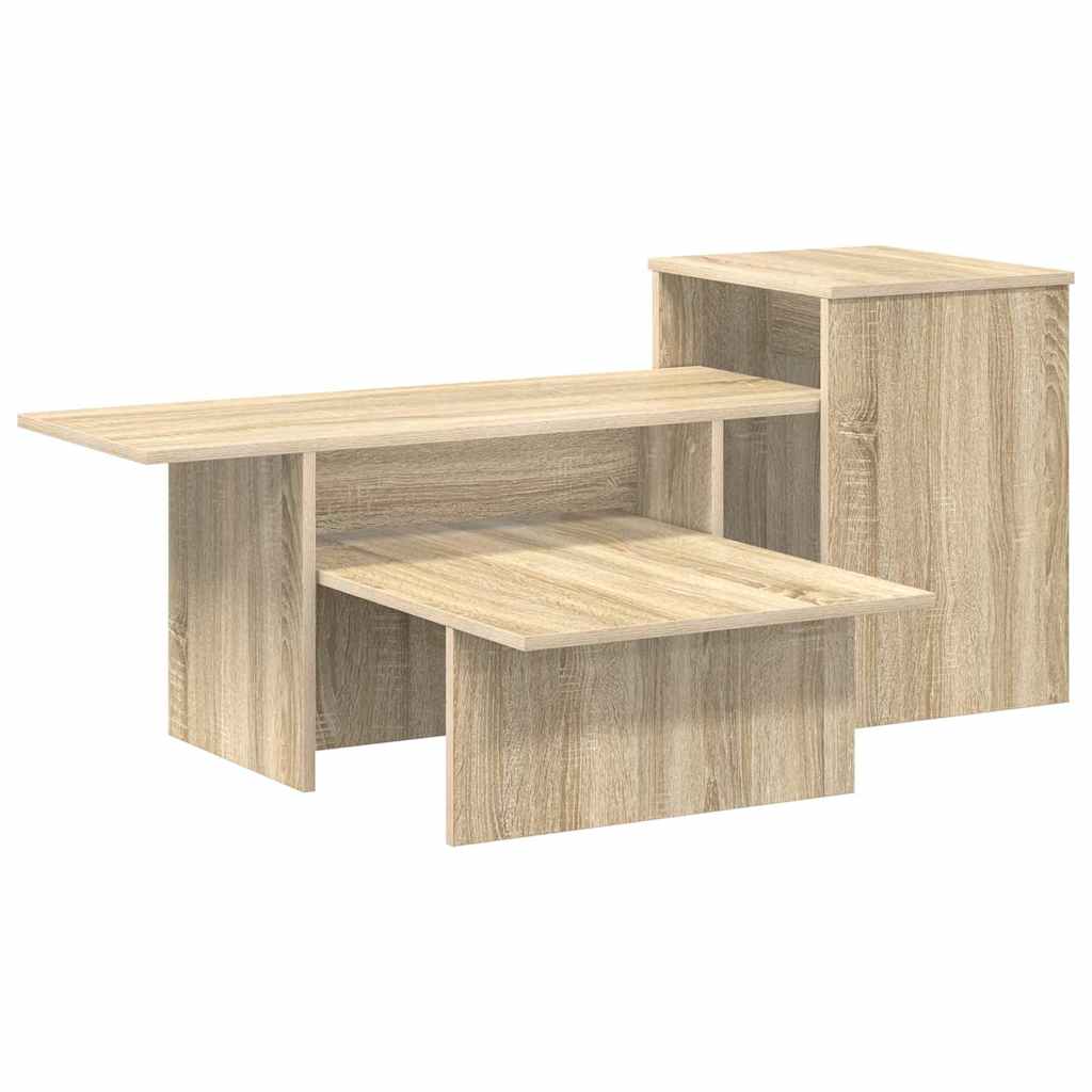 Konsolbord Sonoma-ek 91,5 x 35 x 38,5 cm Konstruerat trä