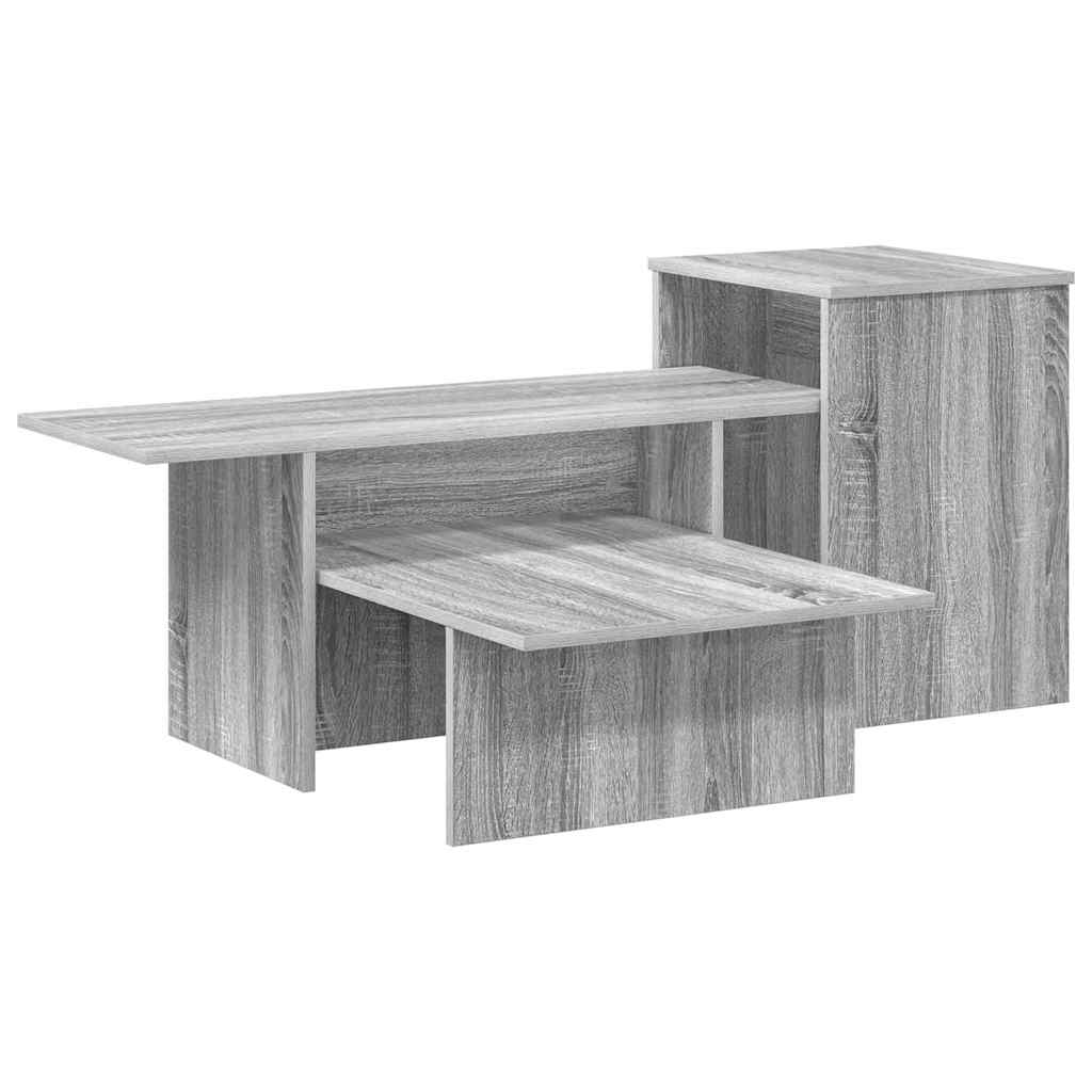Konsolbord Grå Sonoma 91,5 x 35 x 38,5 cm Konstruerat trä