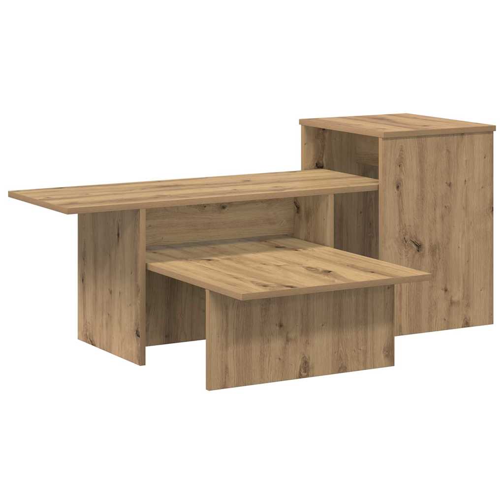 Konsolbord Artisan Ek 91,5 x 35 x 38,5 cm Konstruerat trä