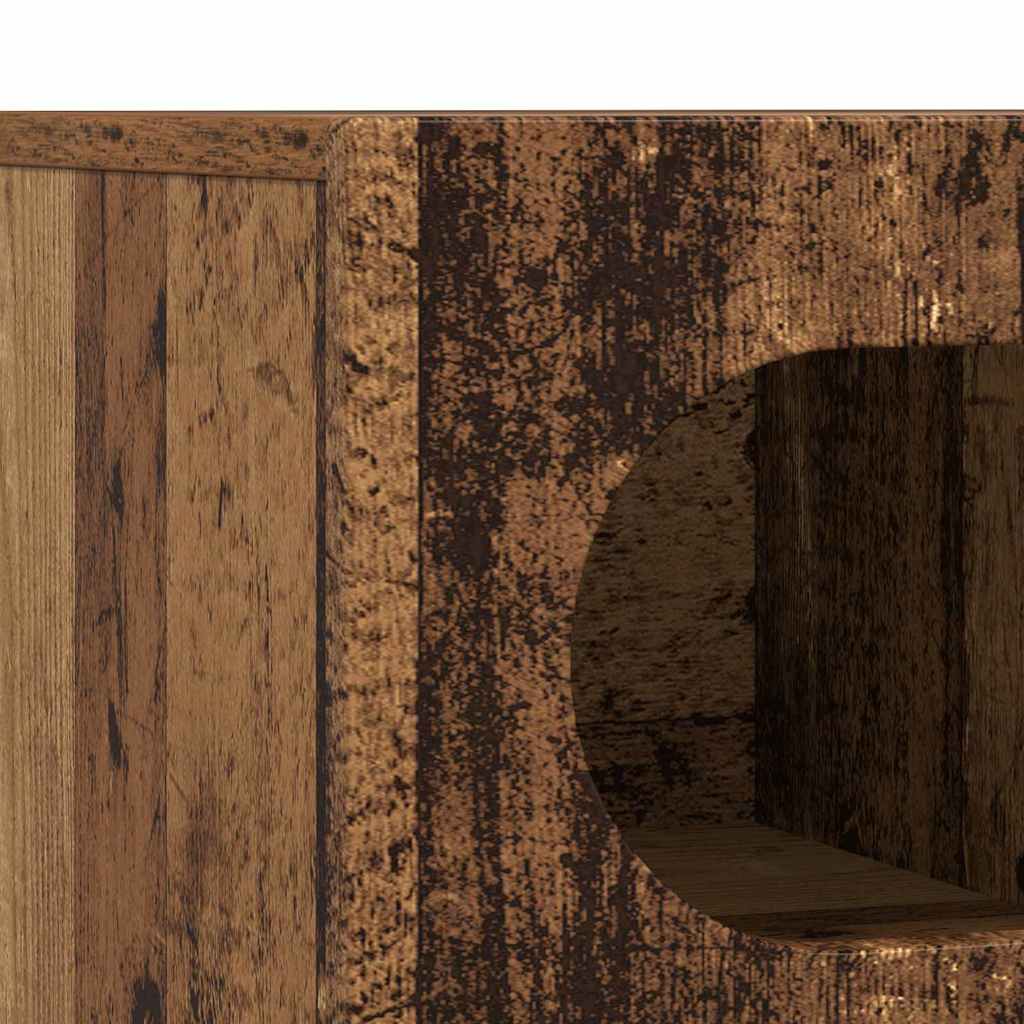 TV-skåp Gammalt trä 100 x 35 x 40 cm Konstruerat trä