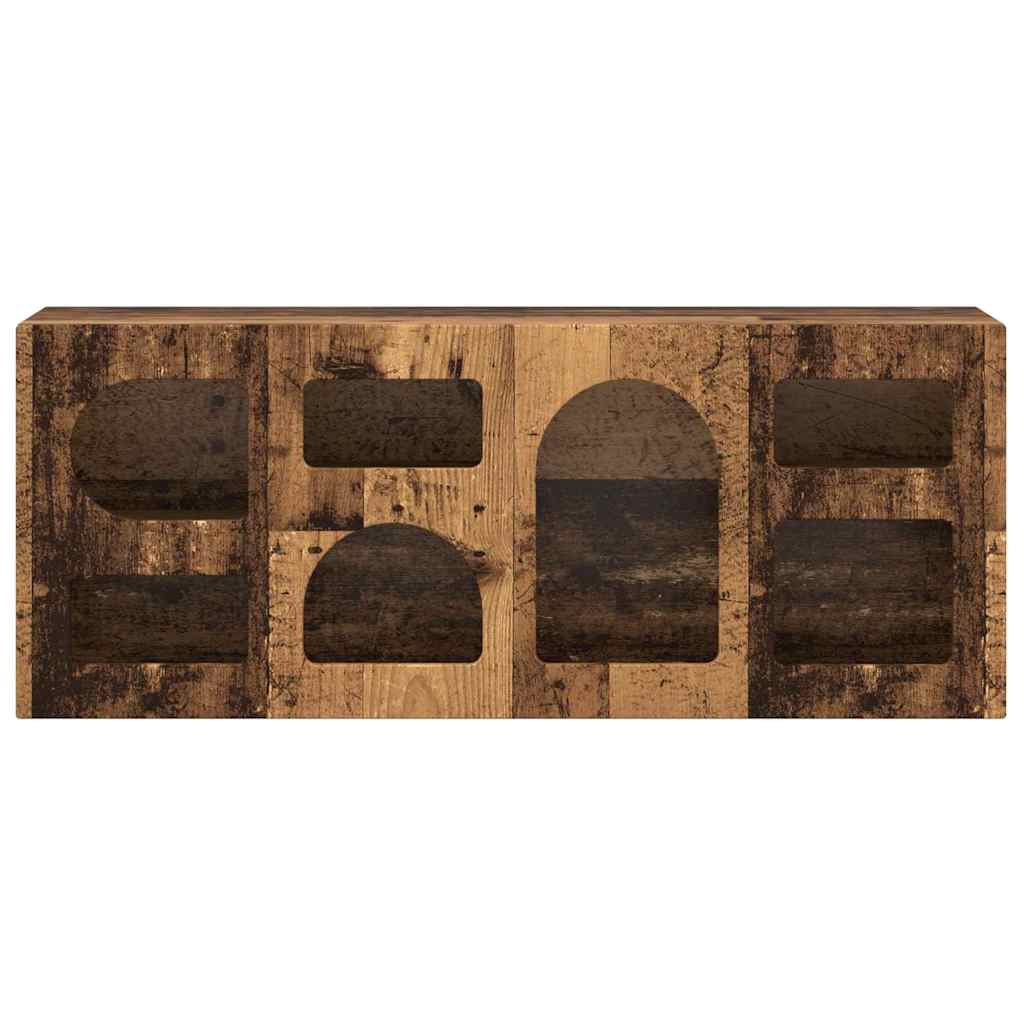 TV-skåp Gammalt trä 100 x 35 x 40 cm Konstruerat trä
