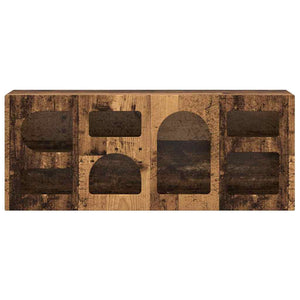 TV-skåp Gammalt trä 100 x 35 x 40 cm Konstruerat trä