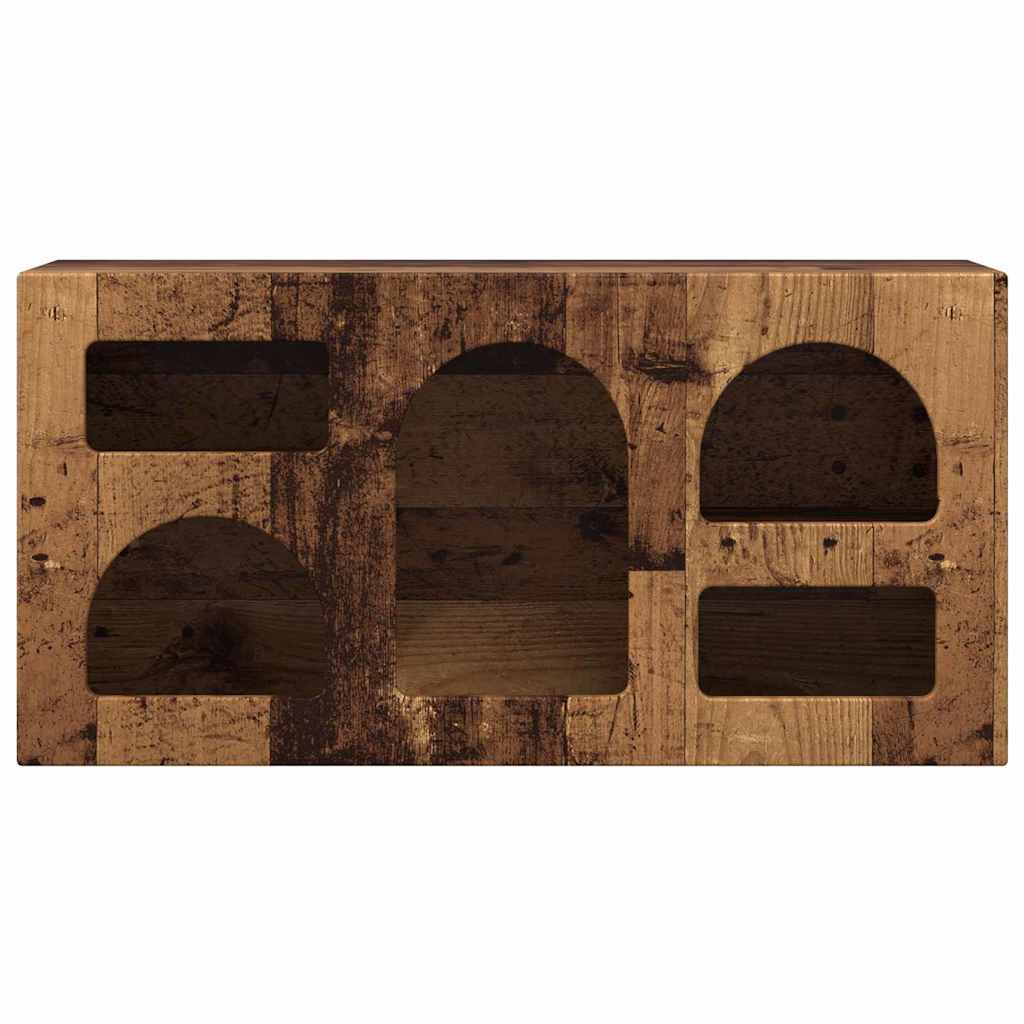 TV-skåp Gammalt trä 80 x 35 x 40 cm Konstruerat trä