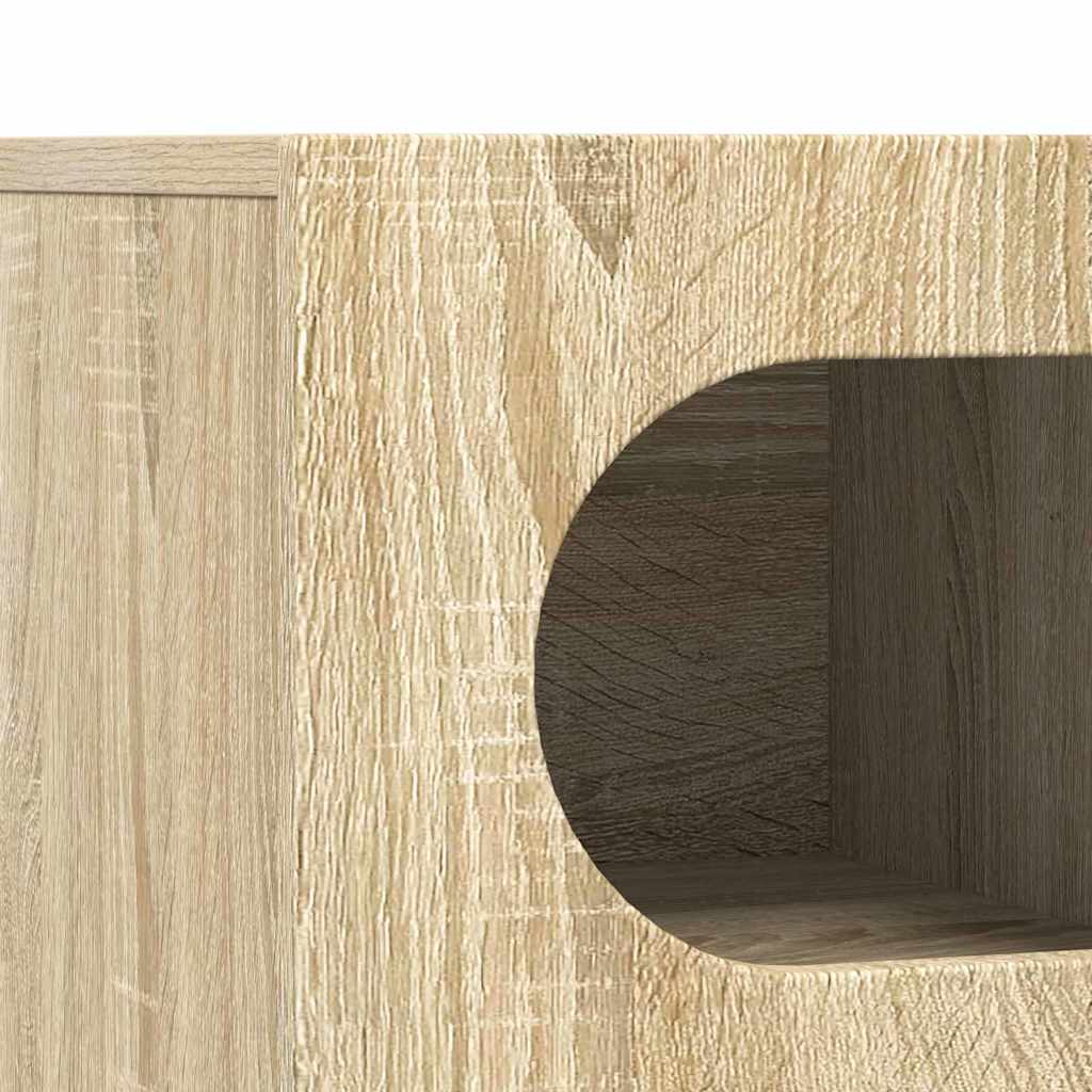 TV-skåp Sonoma-ek 60 x 35 x 40 cm Konstruerat trä