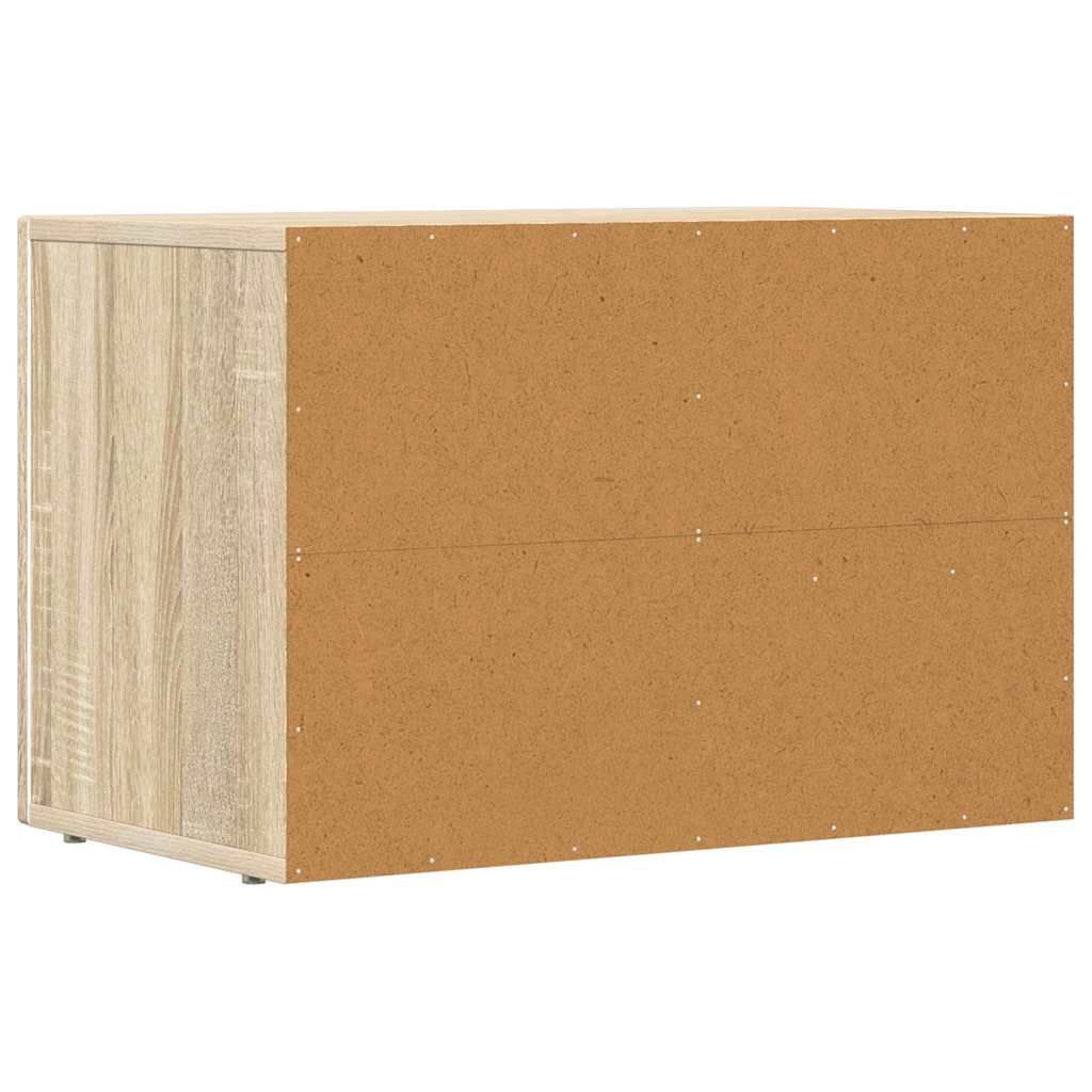TV-skåp Sonoma-ek 60 x 35 x 40 cm Konstruerat trä