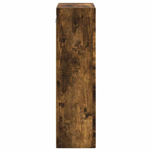 Hängande skåp Rökt ek 59 x 20 x 71.5 cm Konstruerat trä