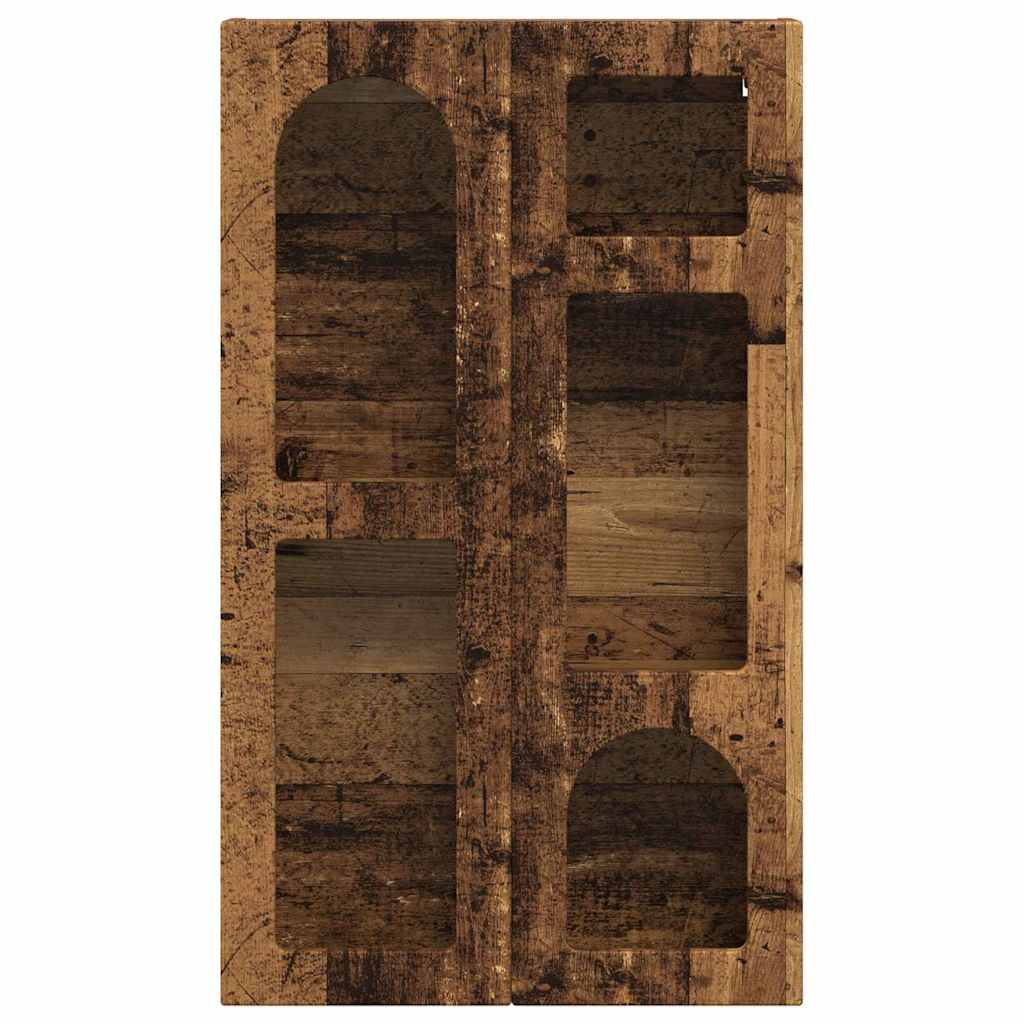 Hängande skåp Gammalt trä 59 x 20 x 100 cm Konstruerat trä