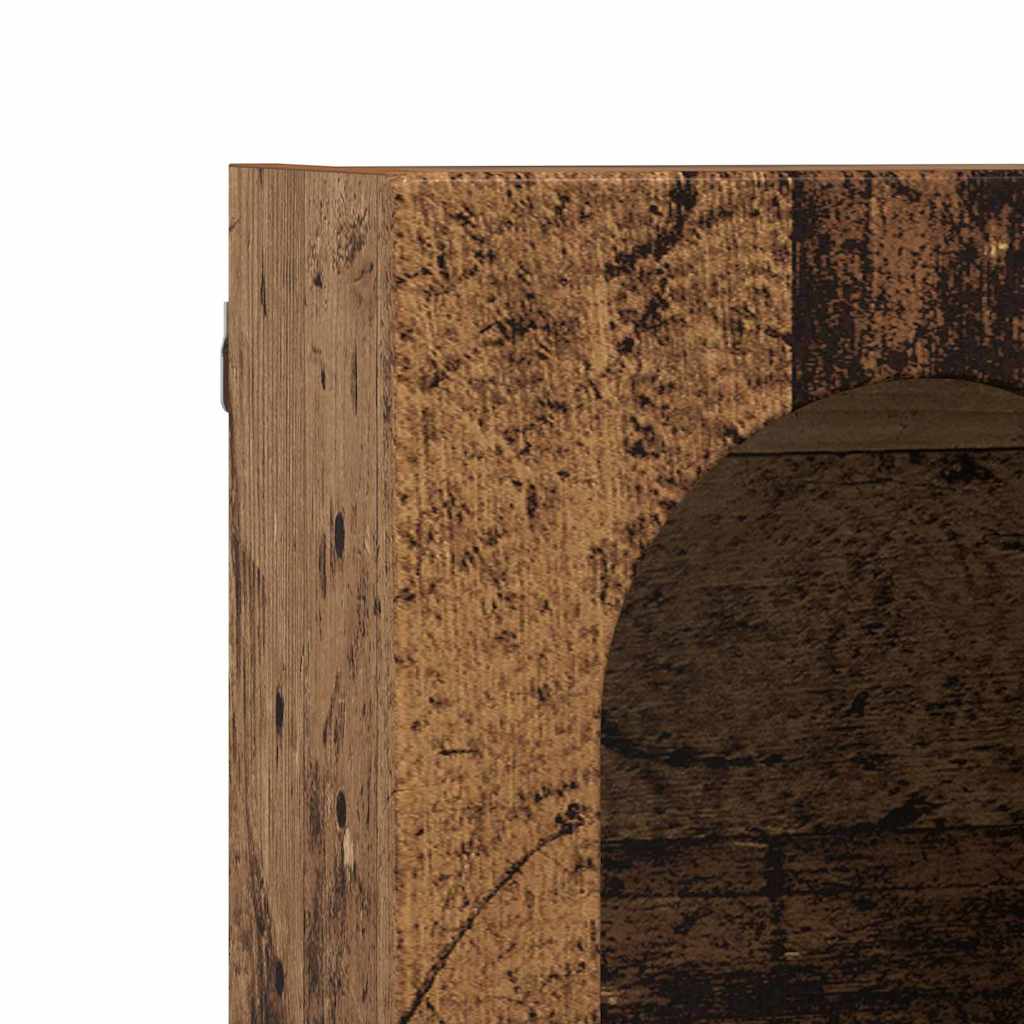 Hängande skåp Gammalt trä 60 x 20 x 40 cm Konstruerat trä