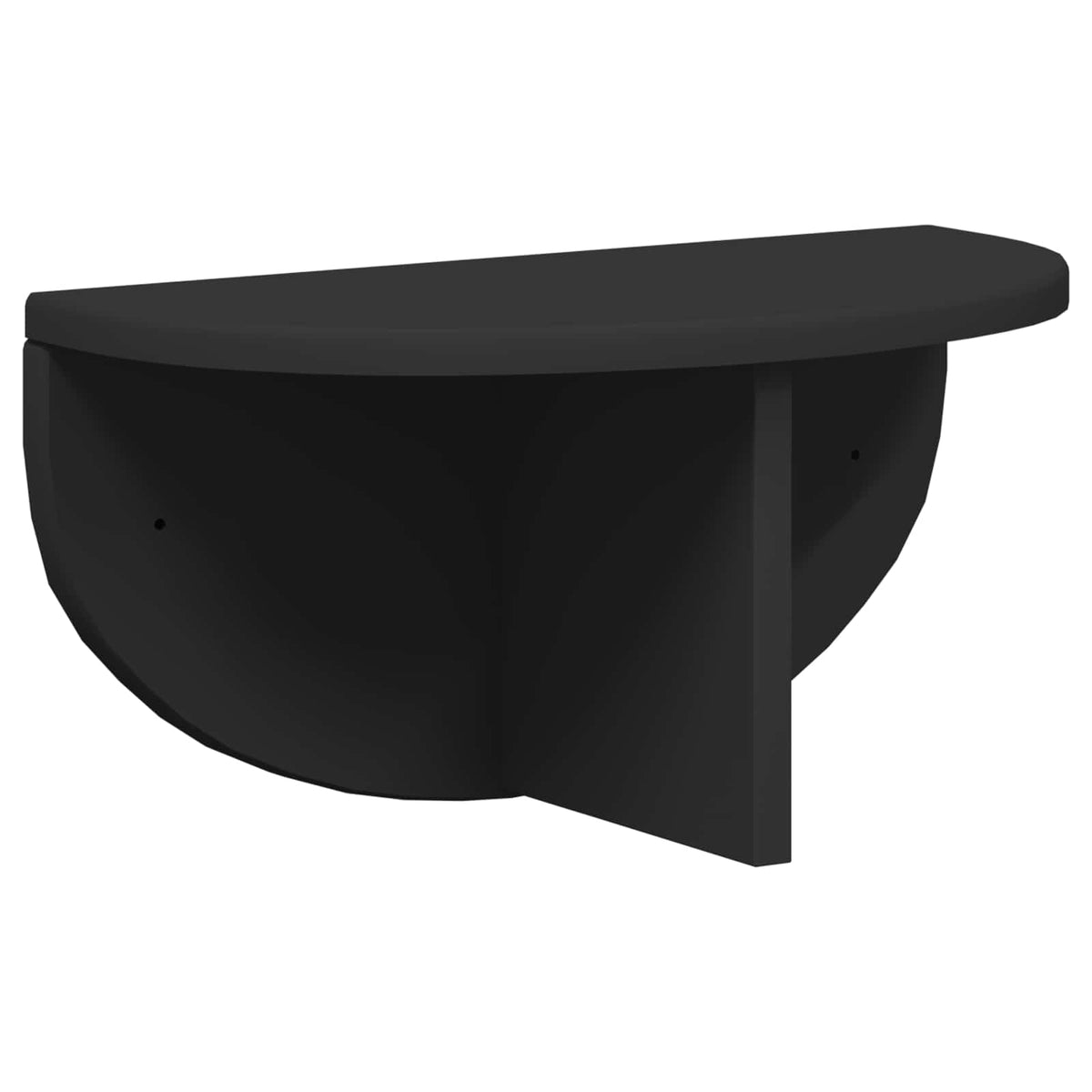 Vägg hylla Väggmonterat Svart 38 x 19 x 19 cm Konstruerat trä