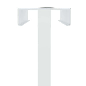 Mässmontrar 2 pcs Vit 30 x 24 x 208 cm Järn