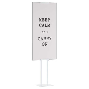 Mässmontrar 2 pcs Vit 30 x 24 x 208 cm Järn