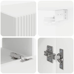 Vit 60 x 31 x 29,5 cm