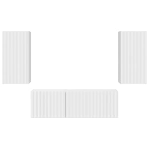 Högblanka vita 60 x 31 x 29,5 cm