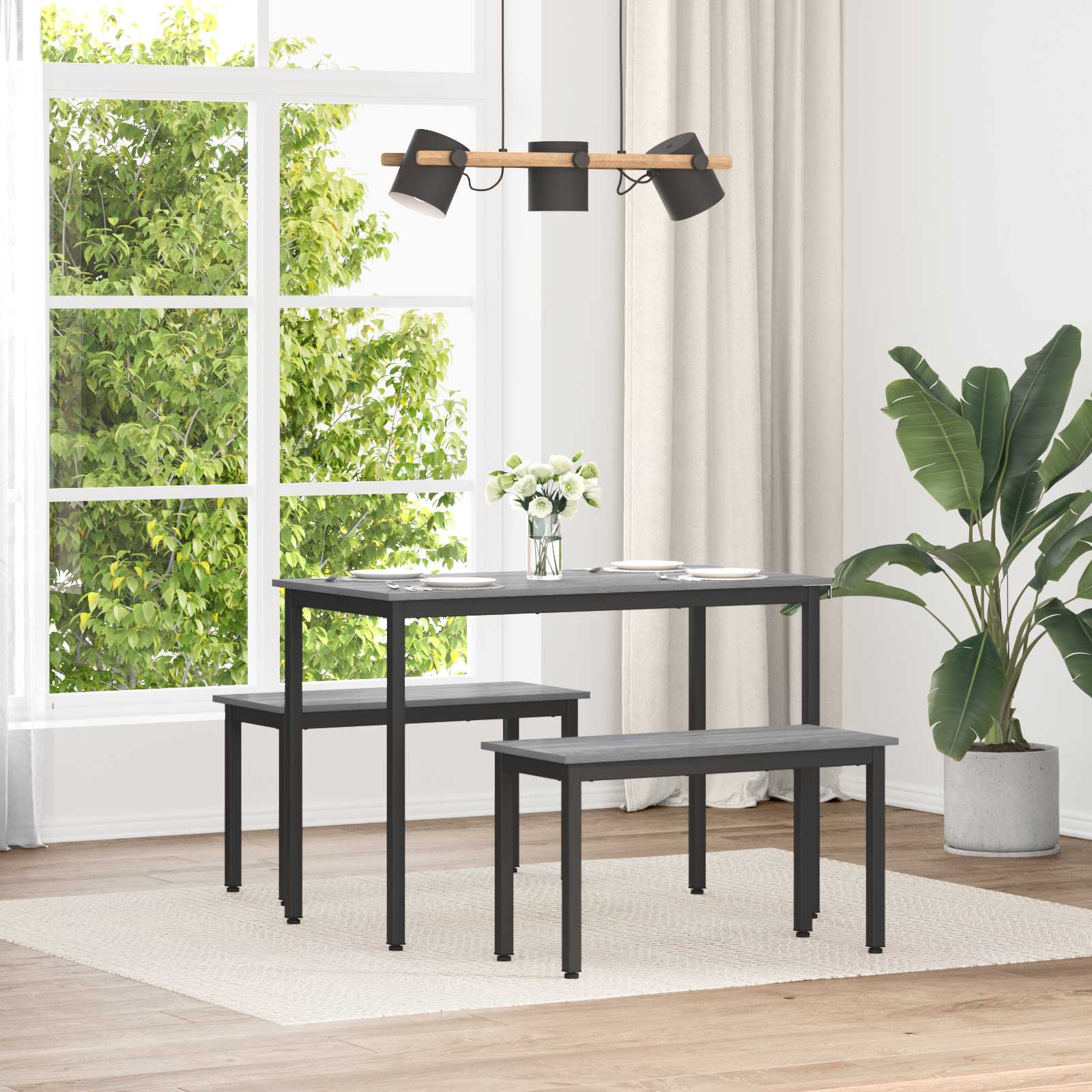 bänk Grå Sonoma 80 x 35 x 45 cm Konstruerat trä