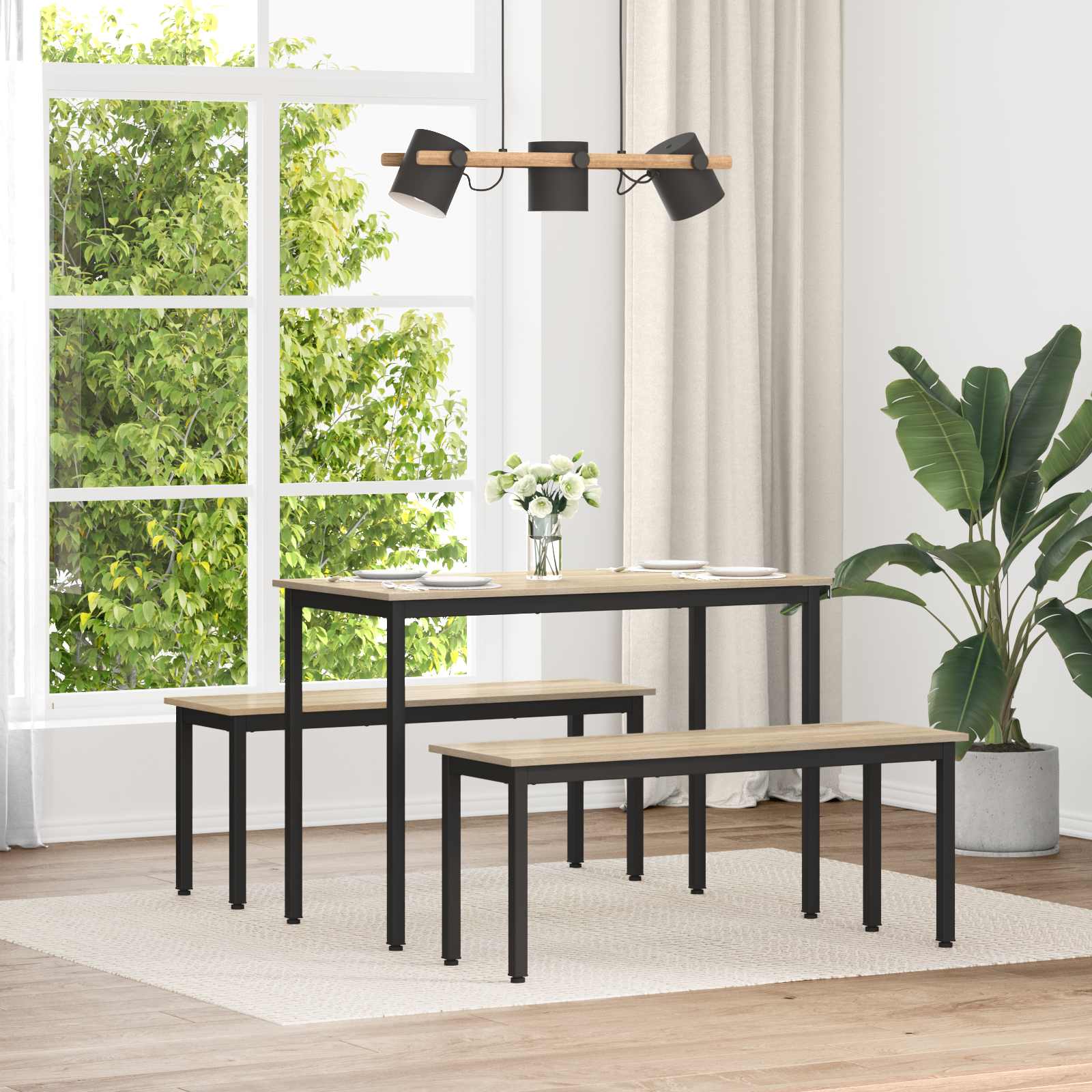 bänk Sonoma 110 x 35 x 45 cm Konstruerat trä