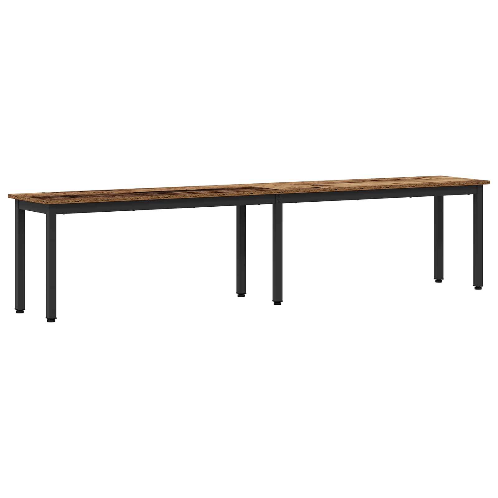 bänk Gammalt trä 200 x 35 x 45 cm Konstruerat trä