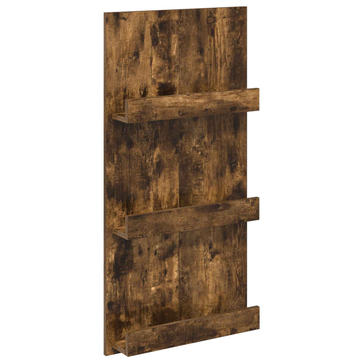Tidningshylla Rökt ek 51 x 11 x 102 cm Konstruerat trä