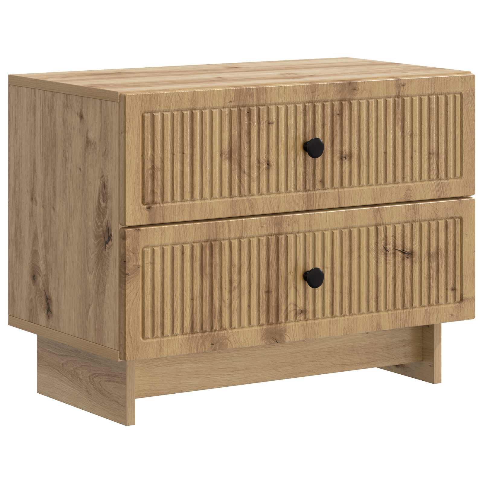 Nattduksbord Artisan-ek 62 x 34,5 x 47,5 cm Konstruerat trä