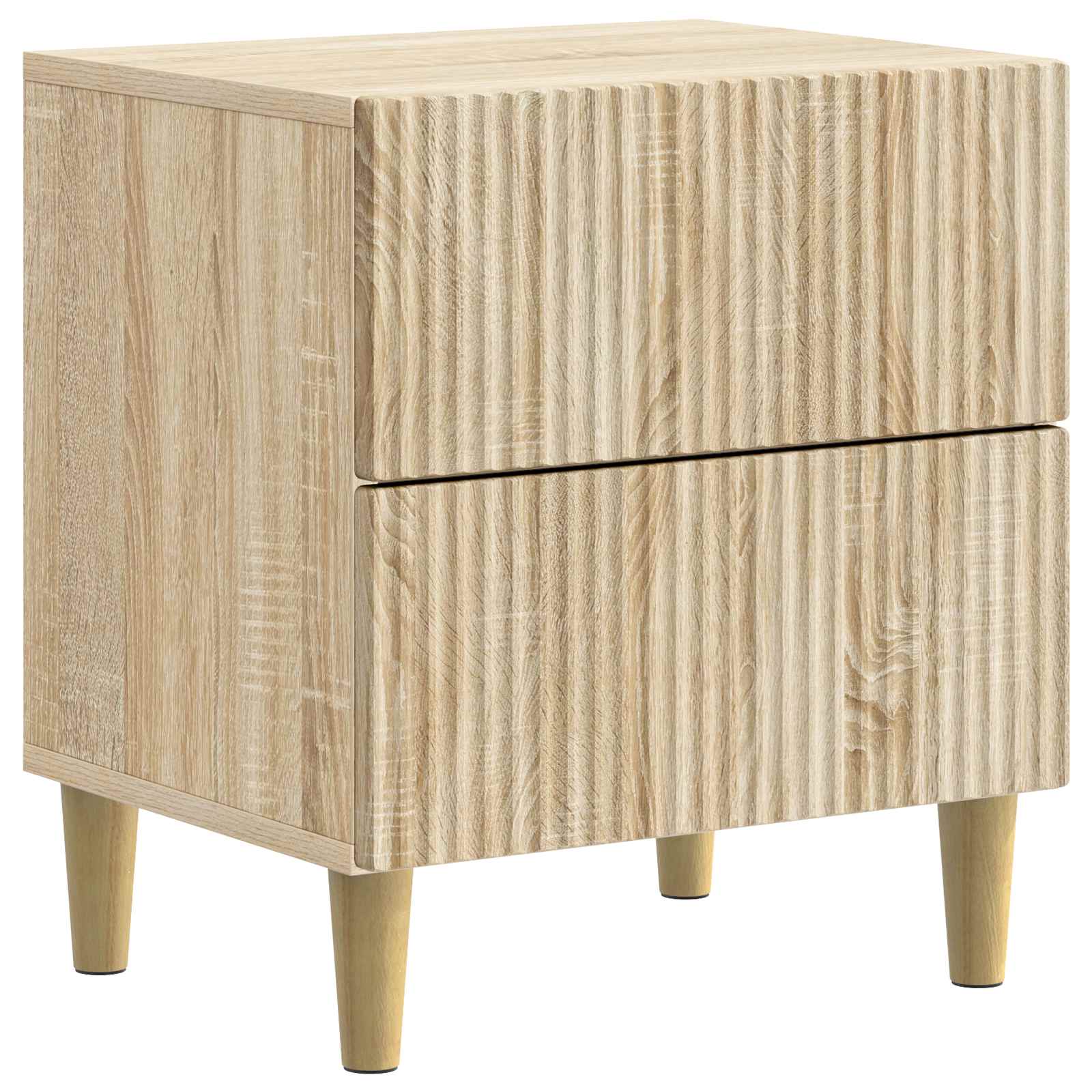 Nattduksbord Sonoma-ek 43 x 34,5 x 48 cm Konstruerat trä