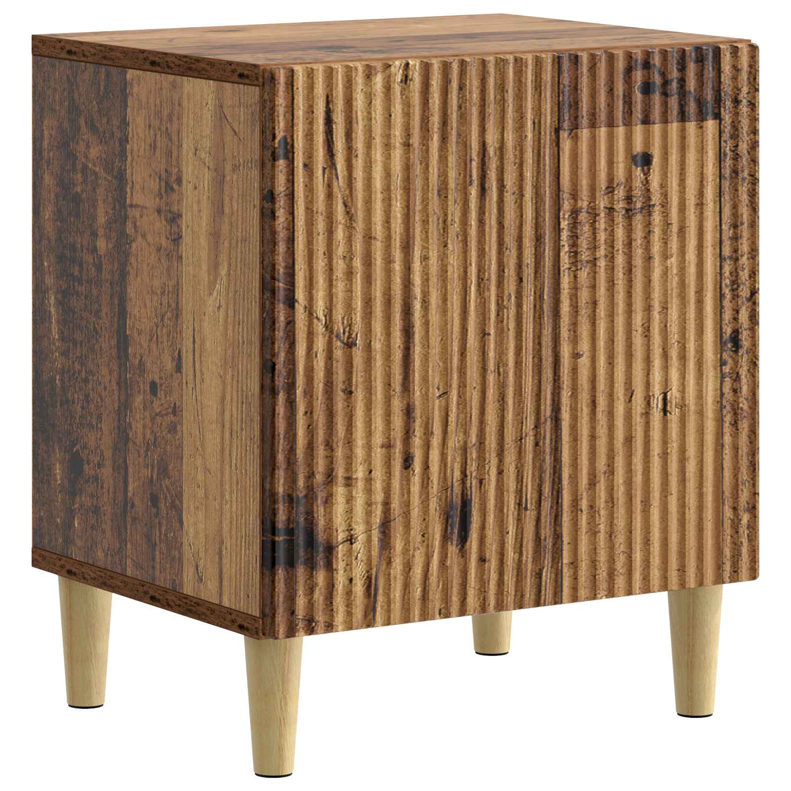 Nattduksbord Gammalt trä 43 x 34,5 x 50 cm Konstruerat trä
