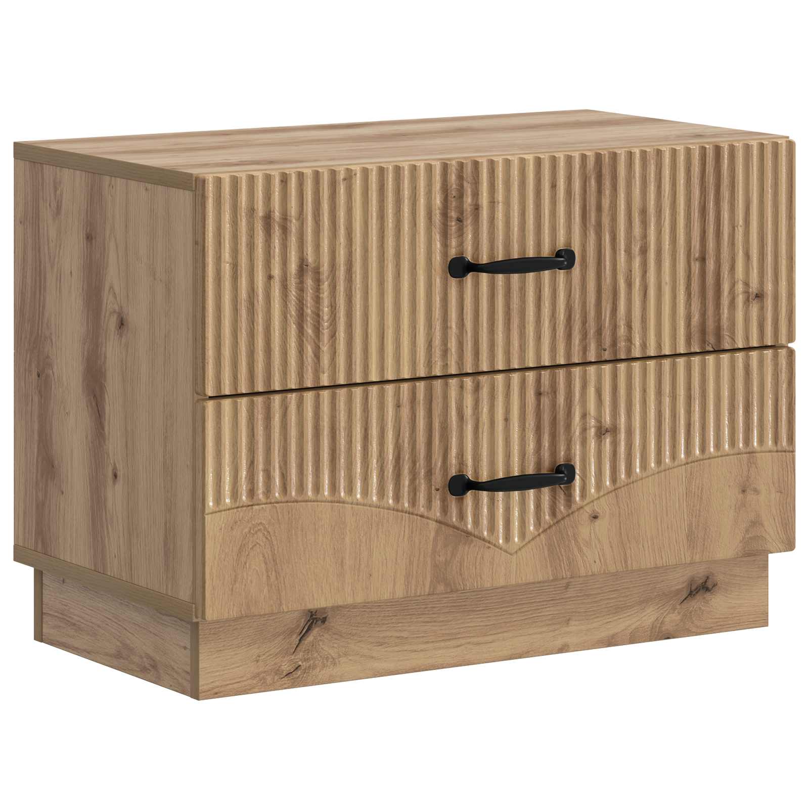 Nattduksbord Artisan-ek 62 x 34,5 x 44,5 cm Konstruerat trä