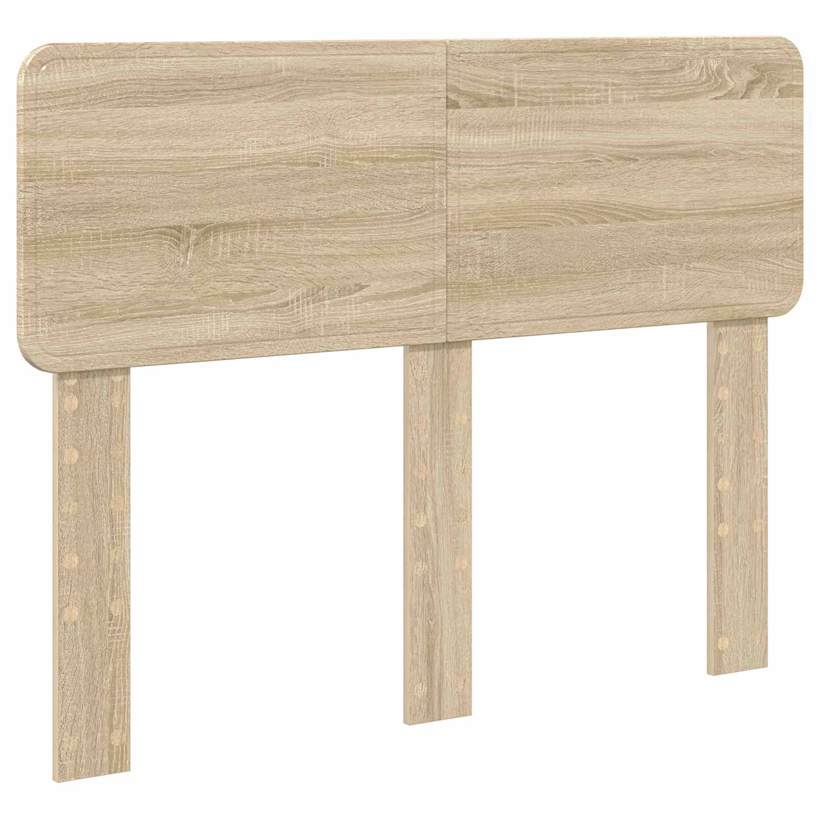 Sängram med huvudgavel Sonoma 120 x 190 cm Massiv furu