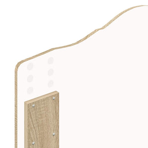 Sängram med huvudgavel Sonoma 90 x 190 cm Massiv furu