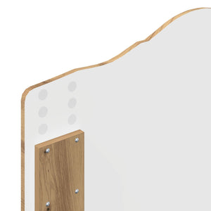 Sängram med huvudgavel Artisan Ek 75 x 190 cm Massiv furu